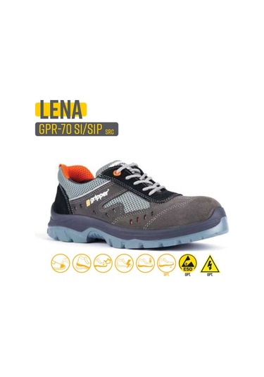 Gripper İş Ayakkabısı - Lena Gpr- 70 S1 Dark Gray