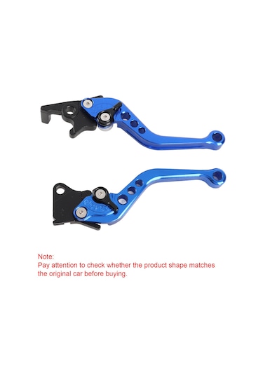 Yaozixa Motosiklet Cnc Alüminyum Fren Kolu Mavi - Dayanıklı, Güvenli Sürüş, Suzuki Ve Çoğu Model Uyumlu 1 Çift