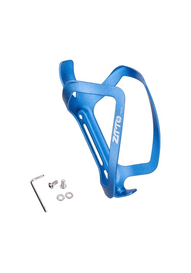 Ztto W316 Alüminyum Alaşımlı Bisiklet Şişe Tutucu Yol Bisikleti Su Şişesi Kafesi Braketi - Mavi
