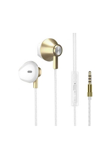 Cep Telefonu Kablolu Kulaklık, Metal Ağır Bass -