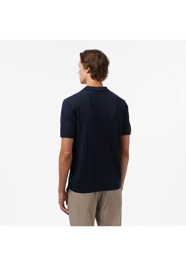Nautica Erkek Lacivert Classic Fit Kazak Düz S57307t Lacivert