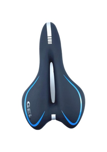 Suntek Dağ Bisikleti Koltuğu Yumuşak Bisiklet Parçaları Mavi