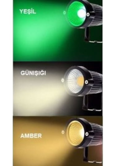 Cata Ct 7304 12 W Rozanslı Bahçe Armatürü Yeşil Yeşil