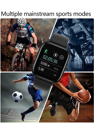 Lemestar Ip68 Su Geçirmez Akıllı Saat (İthalatçı Garantili)