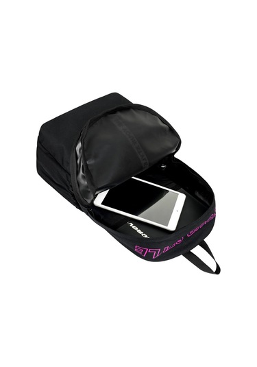 Geniş Hacimli Günlük Ve Okul Kullanımına Uygun Unisex Siyah Fuşya Sırt Çantası Pwcnt005 Siyah Fuşya