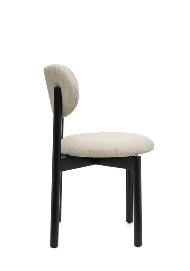 Ocean Siyah Ahşap 6'li Mutfak Salon Yemek Odası Sandalyesi