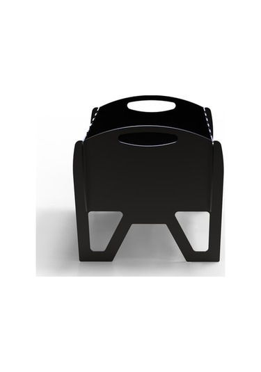 Mini Kamp Mangalı Portatif Taşınabilir Siyah