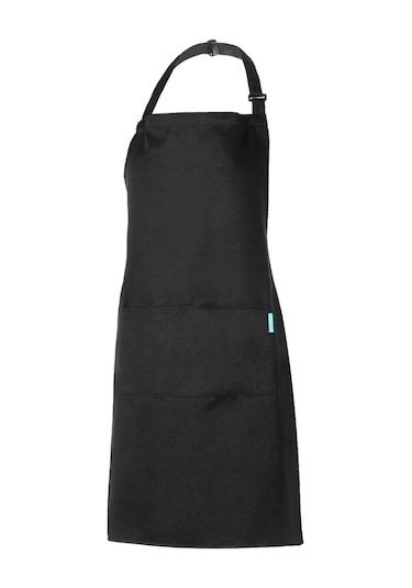 Moveevo "esonmus Unisex Önlük - Ayarlanabilir Boyun Askılı, 2 Cep, Mutfak Ve Servis İçin" Siyah