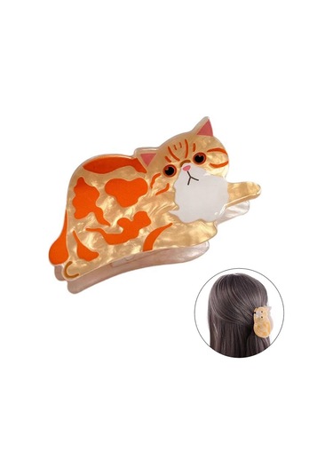 Karikatür Kedi/köpek Şeklinde Çene Klipsi Gençler 0004 Diğer