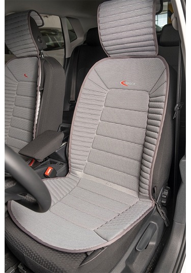 Alfa Romeo 145 Lüx Oto Koltuk Minderi Ön 2'li Set Bumerang Serisi Gri