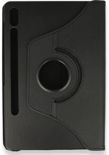 Samsung Uyumlu Galaxy Tab S7 T870 11" 360 Derece Döner Standlı Kılıf - Siyah