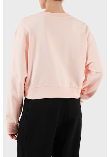 Calvin Klein Bayan Sweat Lv047c911g Vı7 Açık Pembe Açık Pembe