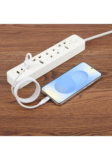 Zga Cb11 5a Usb Tip-c Alüminyum Alaşımlı Manyetik Veri Kablosu, Uzunluk: 1m Beyaz