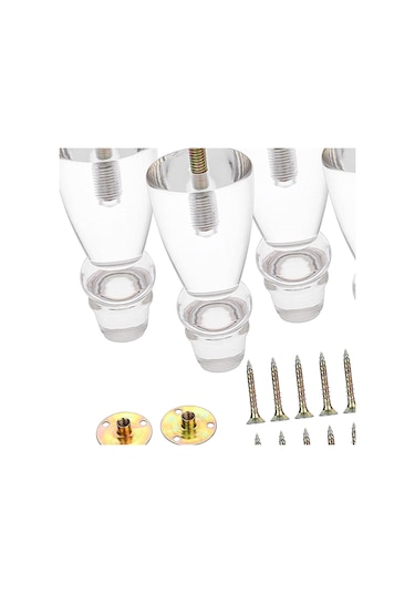 Suntek Magideal 4 Inç Akrilik Mobilya Ayakları 4 Adet