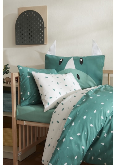 Karaca Home Marty %100 Pamuk Bebek Nevresim Takımı Yeşil