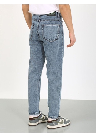 Boyfriend Lazerli Koyu Mavi Jean-koyu Mavi - 29 Koyu Mavi
