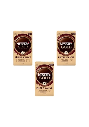 Nescafe Gold Filtre Kahve 3 x 250 G