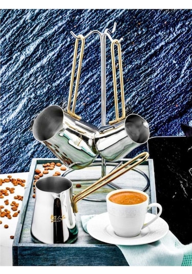 Özlife 701 Gala Cezve Takımı-gold.