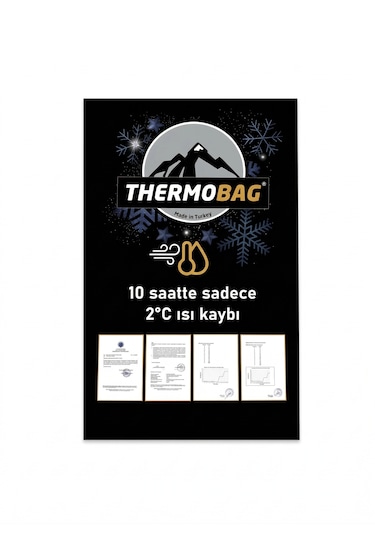 Thermobag 8lt Isı Yalıtımlı Soğutucu Termos Çanta Mavi