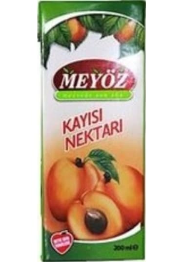 Meyöz Kayısı Nektarı Meyve Suyu 27 x 200 ML