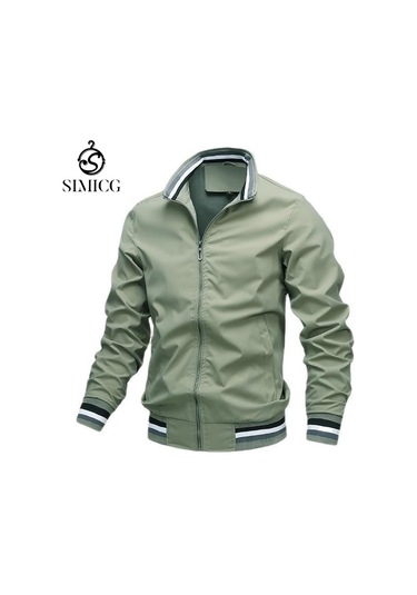 Erkek Sonbahar Ceketleri Yeşil