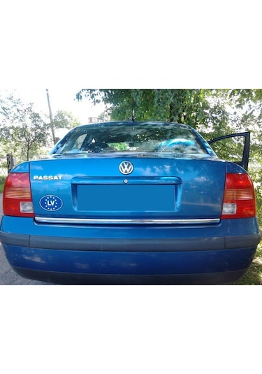 Volkswagen Passat 1996-2000 Formlu Krom Bagaj Alt Çıtası Paslanma N11.4202