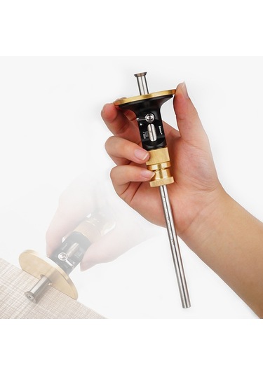 Ganwei 0.2mm Hassas Avrupa Scriber İşaretleme Ölçer Paralel Çizgi Çizim Ağaç İşleme Aleti Sabit Bıçak