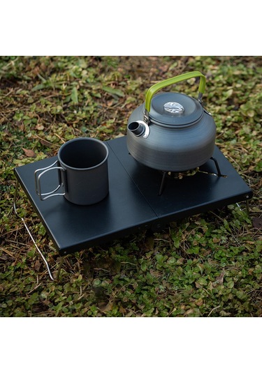 Dolıty Kamp Masası Katlanır Masa Piknik Bacak Sırt Siyah Çok Renkli