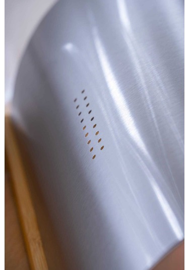 Acar Sirius Bambu Ekmek Saklama Kutusu - 38 28 15,5 Cm Şeffaf