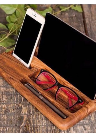 Minimalist Tasarım Masif Ahşap Düzenleyici Tepsisi