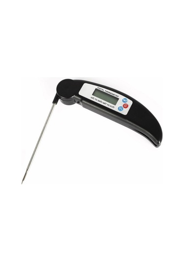 Sones Katlanır Et Termometresi Dijital Mutfak Termometresi Yemek Pişirme Barbekü Probu, Rastgele Renk Teslimatı