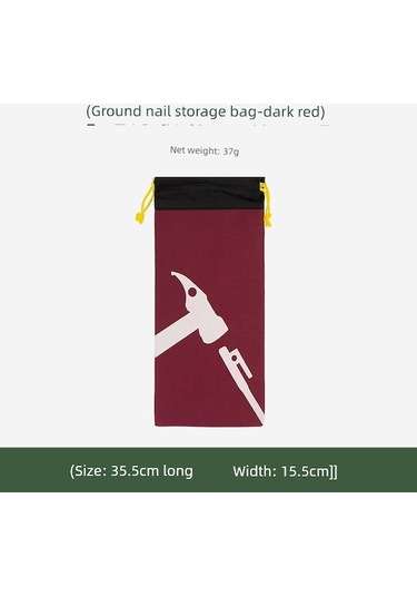 Novahub Kamp Çadırı Kurulum Kanvas Çantası - Yüksek Kaliteli Kırmızı Çanta Um44332-6 Yurt Dışından Kırmızı