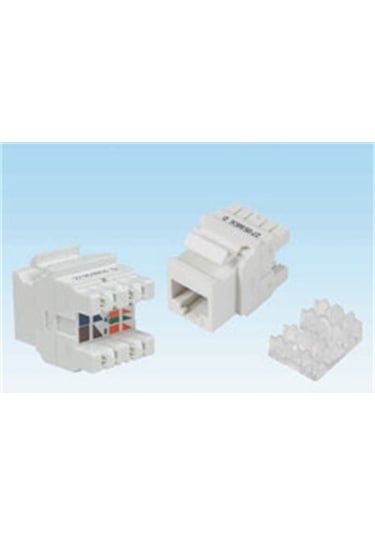 J6E-00873 Hcs 8P8C Rj-45 Utp Keystone Jack Cat6