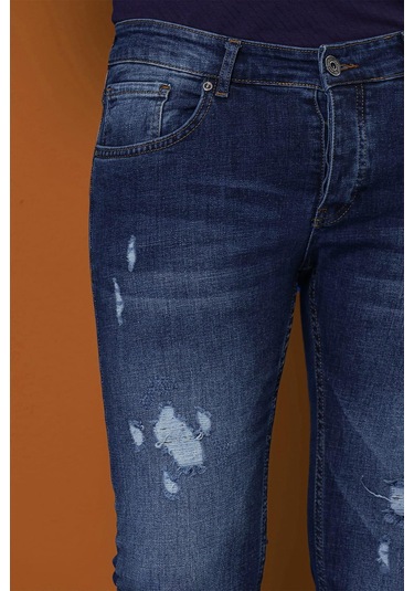 Denim Pnt 112 Koyu Mavi Jean Pantolon Mavi