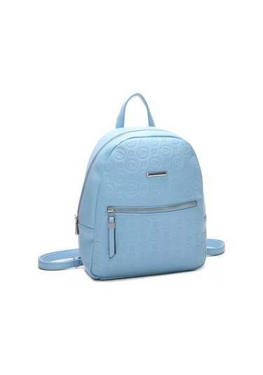 Daniele Patrici Şehir A5 Deri Sırt Çantası 210533438 Açık Mavi