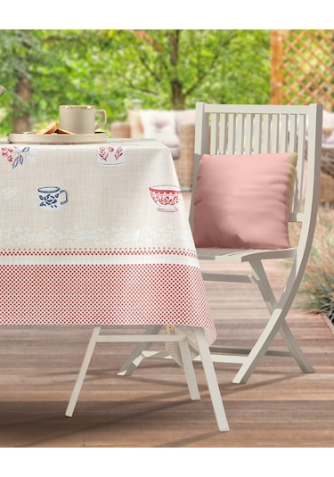 Madame Coco Mavel Pvc Masa Örtüsü - Bej Maor0000000015