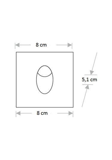 Ct-5179 3w Koridor Led Armatür 6400k Beyaz Işık Siyah Kasa Diğer