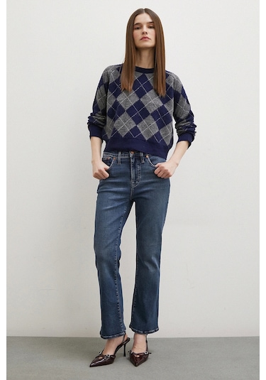 Boru Paça Jean Lacivert Lacivert