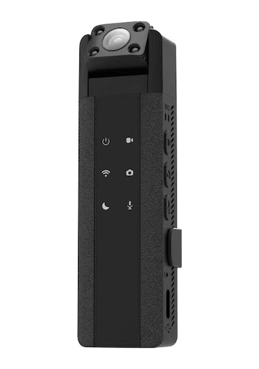 Dianziye Taşınabilir 2k Gece Görüşlü Kamera: Spor, Toplantı Ve Ses Kaydı İçin Kompakt Çözüm Siyah