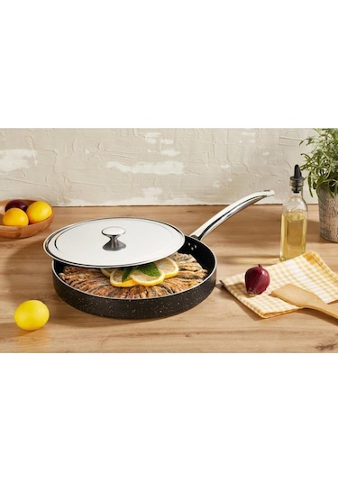 Black Line 30 Cm Balık Tavası Bln3061 Siyah