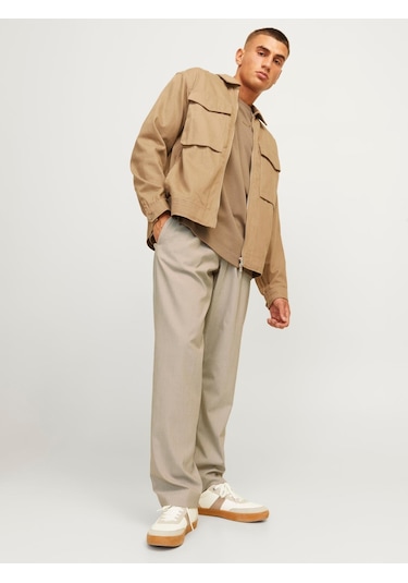 Jack & Jones Jpstkane Edwin Jogger Noos Erkek Pantolon-30305 Bej