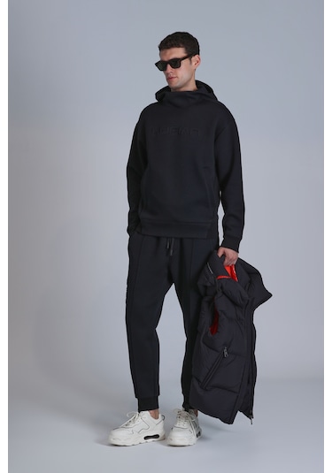 Lufian Erkek Darel Eşofman Altı 112050053 Siyah Siyah