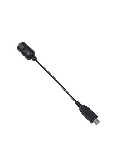 Castleofangels Usb 5v - 12v Araç Çakmak Soketi Güç Dişi Dönüştürücü Adaptör Kablosu