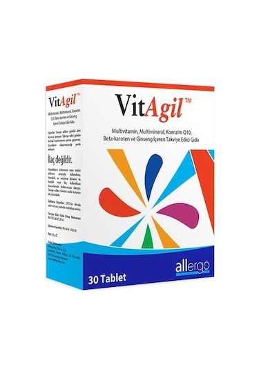 Allergo Vitagil Multivitamin-Mineral 30 Tablet
