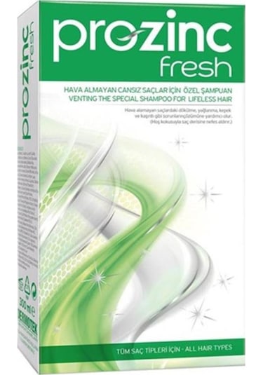 Prozinc Fresh Hava Almayan Saçlar için Şampuan 300 ML