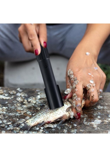 Homyl Balık Pullarını Temizleyici Restoranlar Kolayca Temizler Siyah