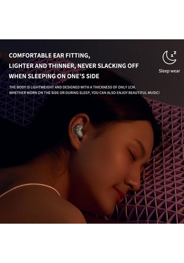 Mini Tws Kulakiçi Gürültü Önleyici Görünmez Uyku Kulaklık Kablosuz Bluetooth Oyun E-spor Kulaklıkları Bluetooth Kulaklık 56764674