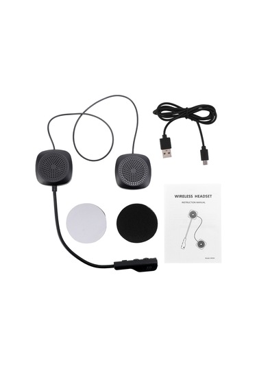 Motosiklet Kaskı Bt Kulaklık, Gürültü Azaltma Otomatik Cevaplama Ses Kontrolü İle Kablosuz Bt 5.0 Motosiklet Kulaklığı