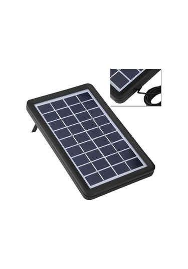 Moveevo 9v 3w Polikristal Güneş Paneli - %18 Dönüşüm Oranı, %93 Işık Geçirgenliği, Su Geçirmez Ve Güvenli Şarj