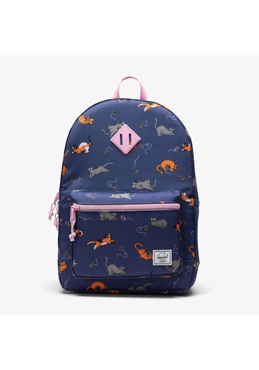 Herschel Suplly Co Playing Cats Çocuk Lacivert Sırt Çantası 11576 Lacivert